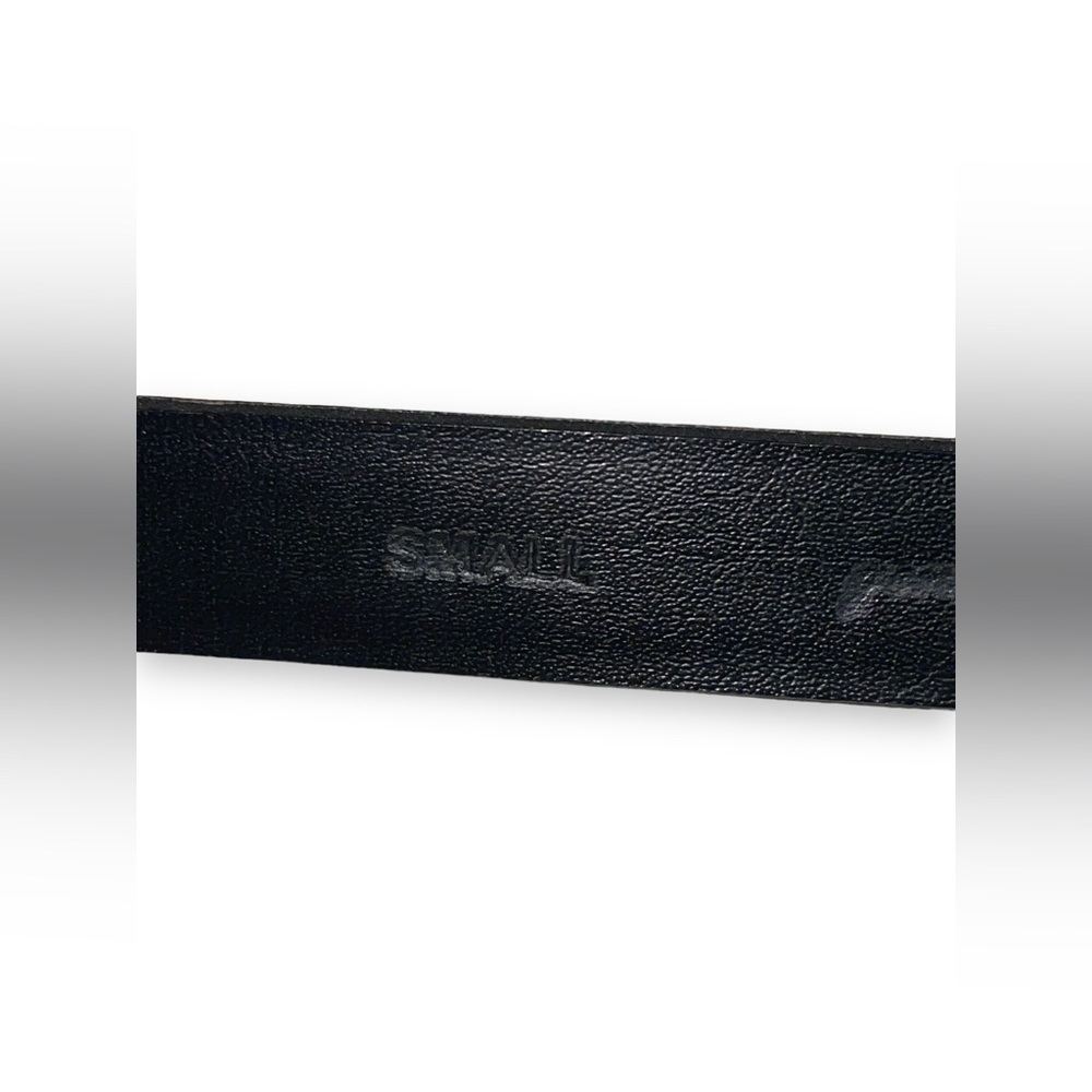 Calvin Klein black rectangular buckle belt s - Picture 6 of 8